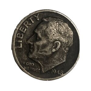 Rare 1948 D Roosevelt Silver Dime